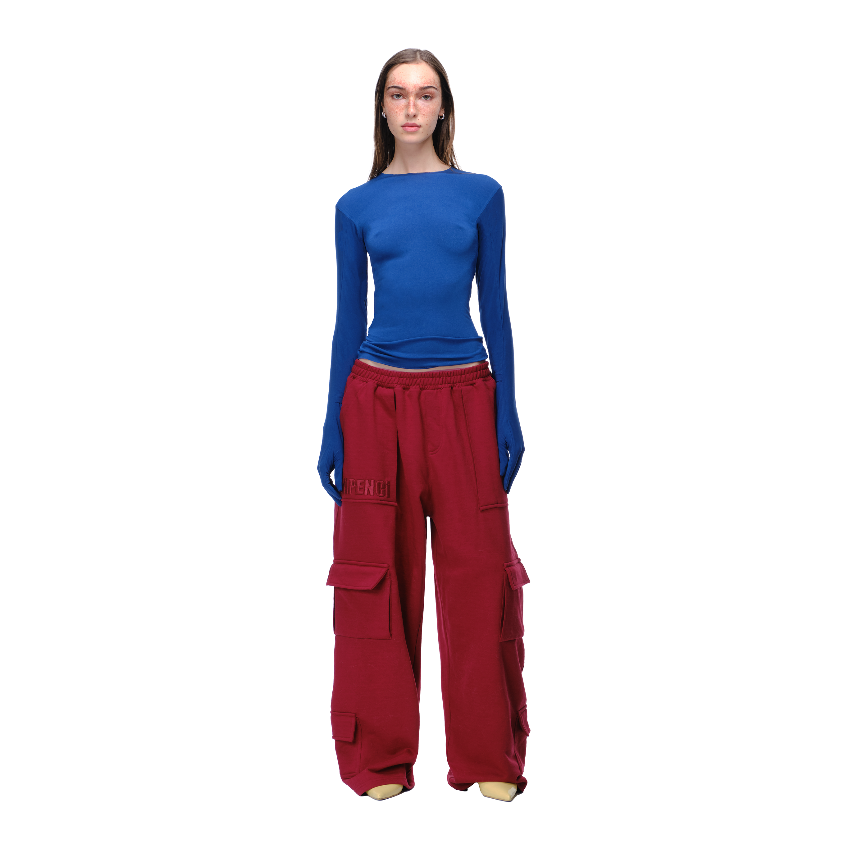 POCKET SWEATS CRIMSON