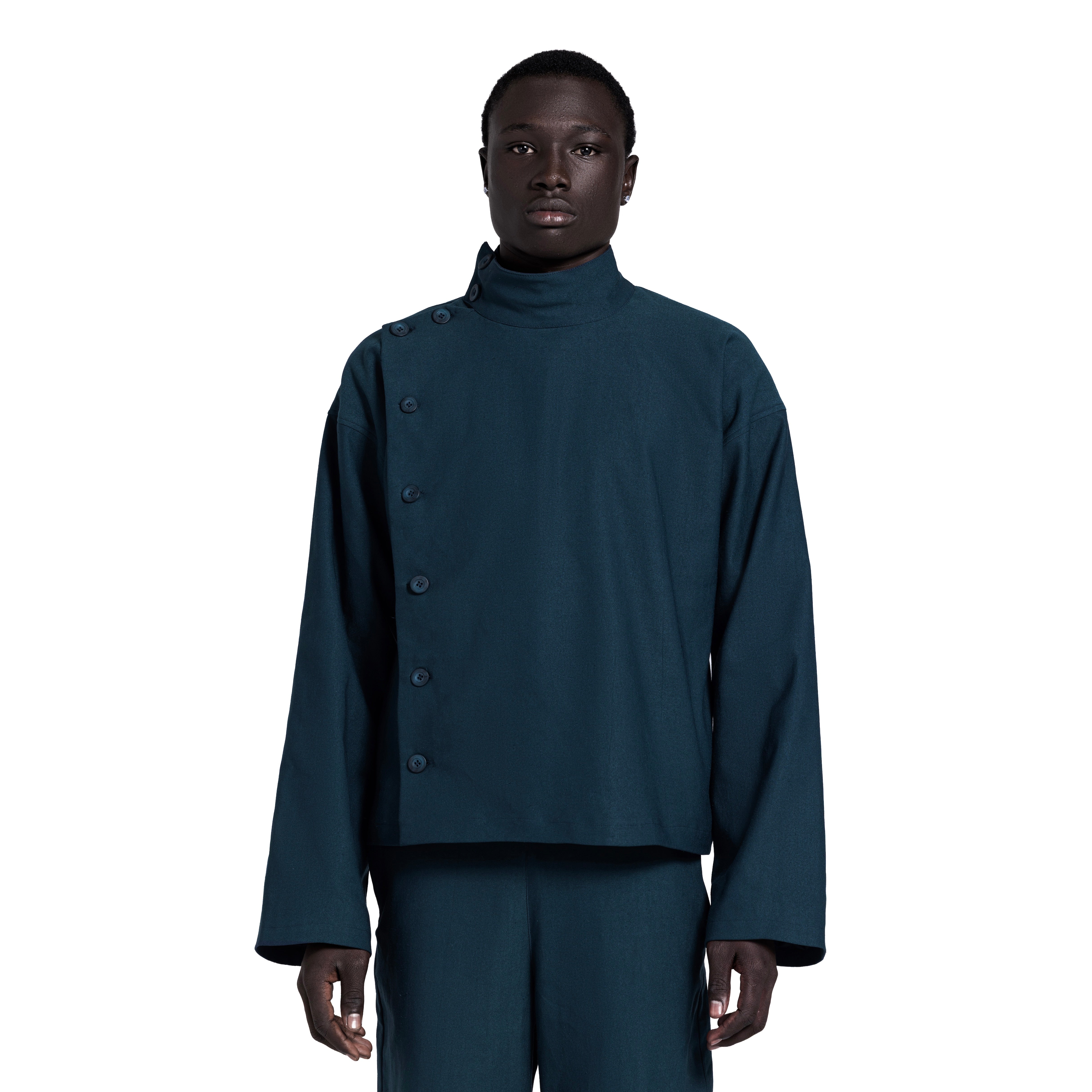 OCEAN NAVY FENCING JACKET