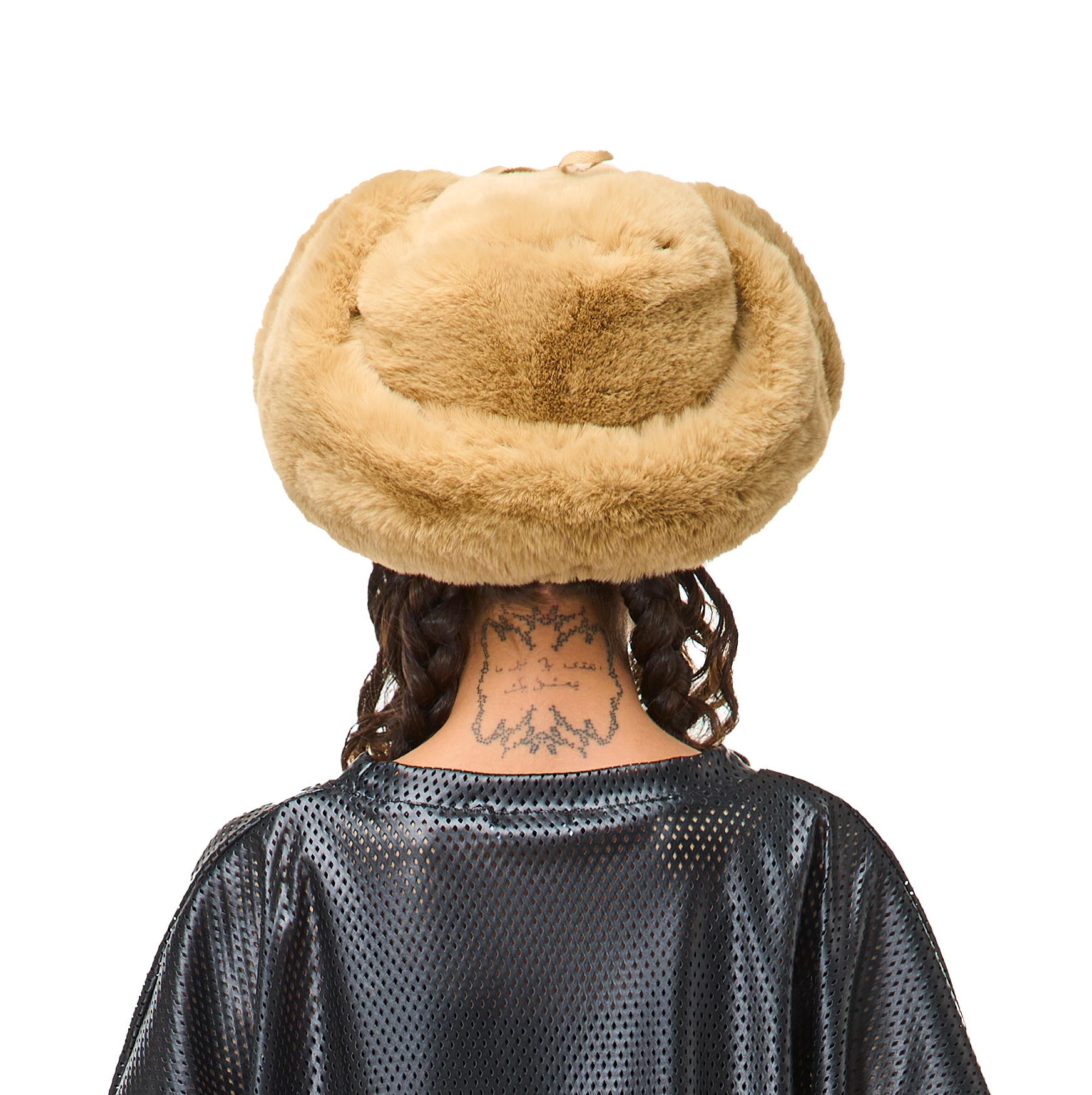 FAUX RABBIT FUR HAT