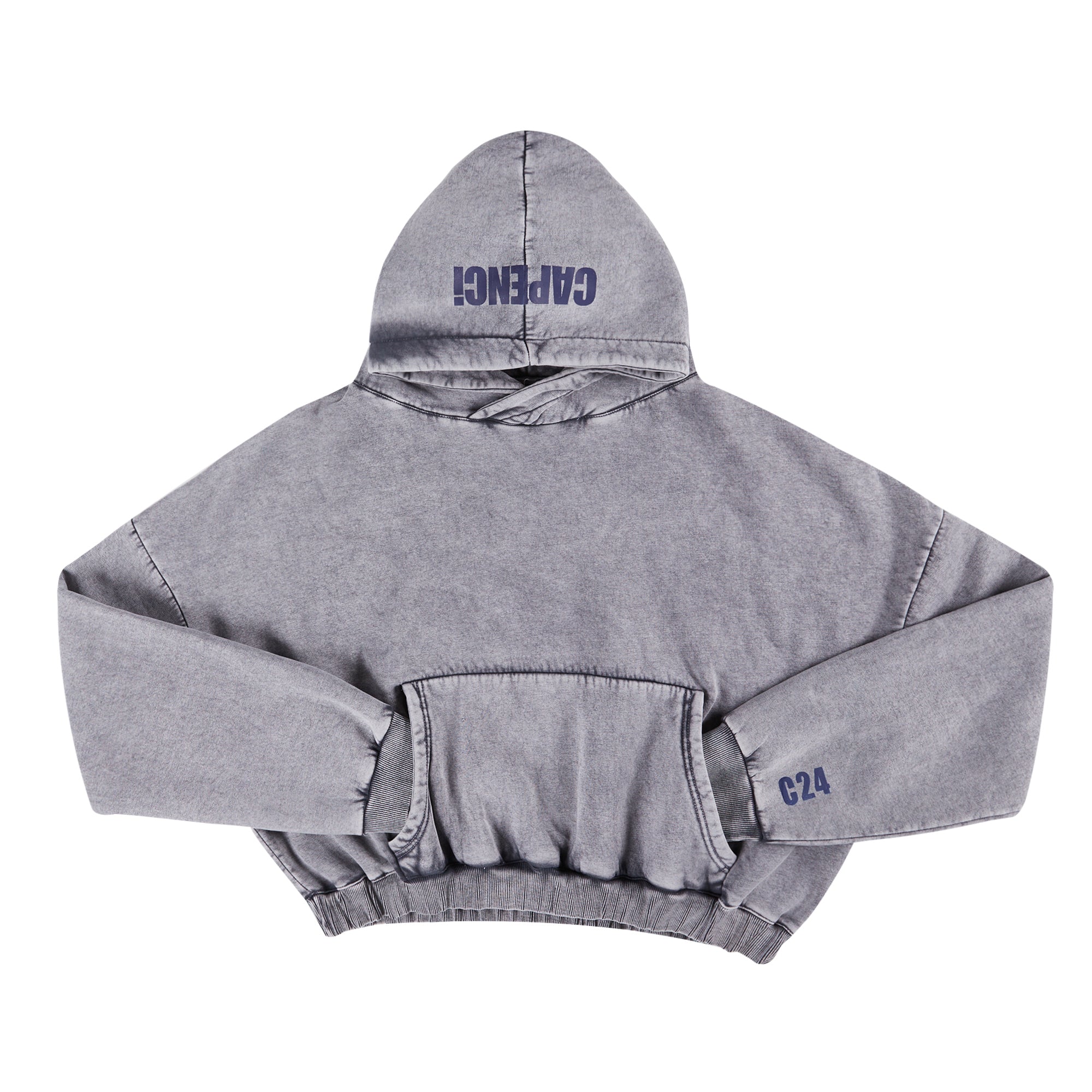 C24 HOODIE STONE