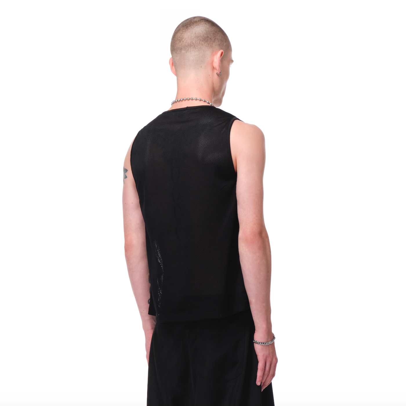 BLACK JERSEY TANK
