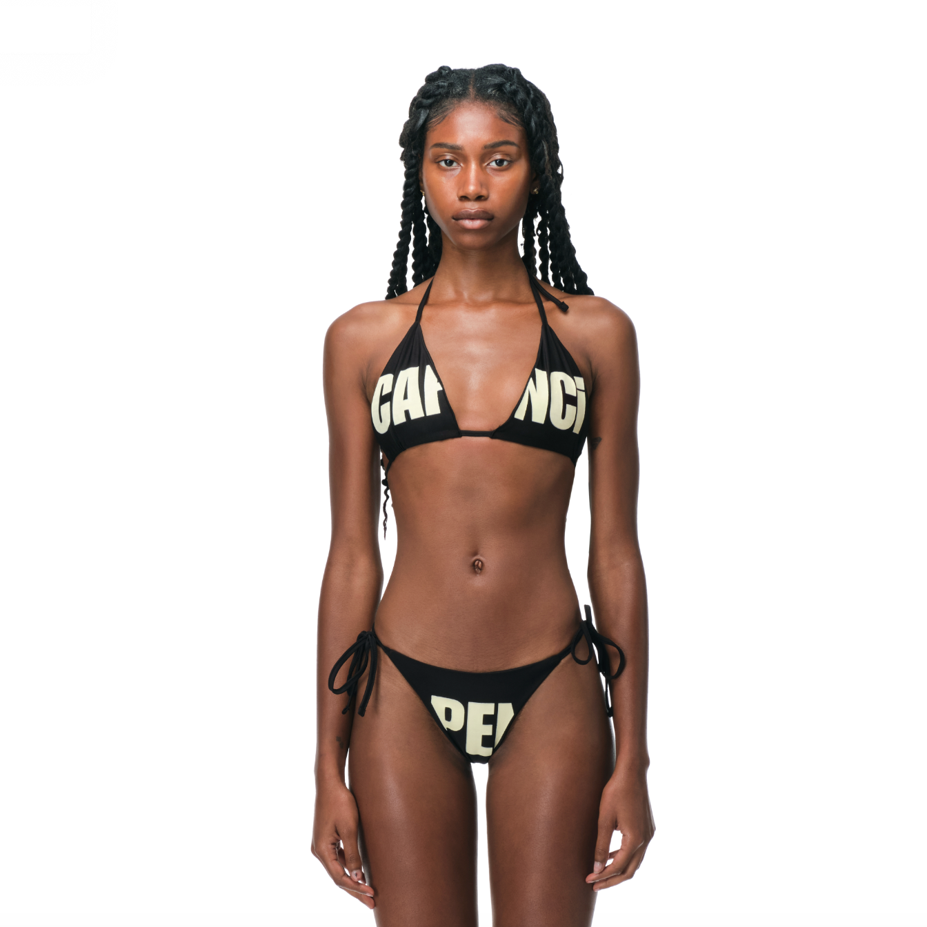 BLACK TAN LINE BIKINI