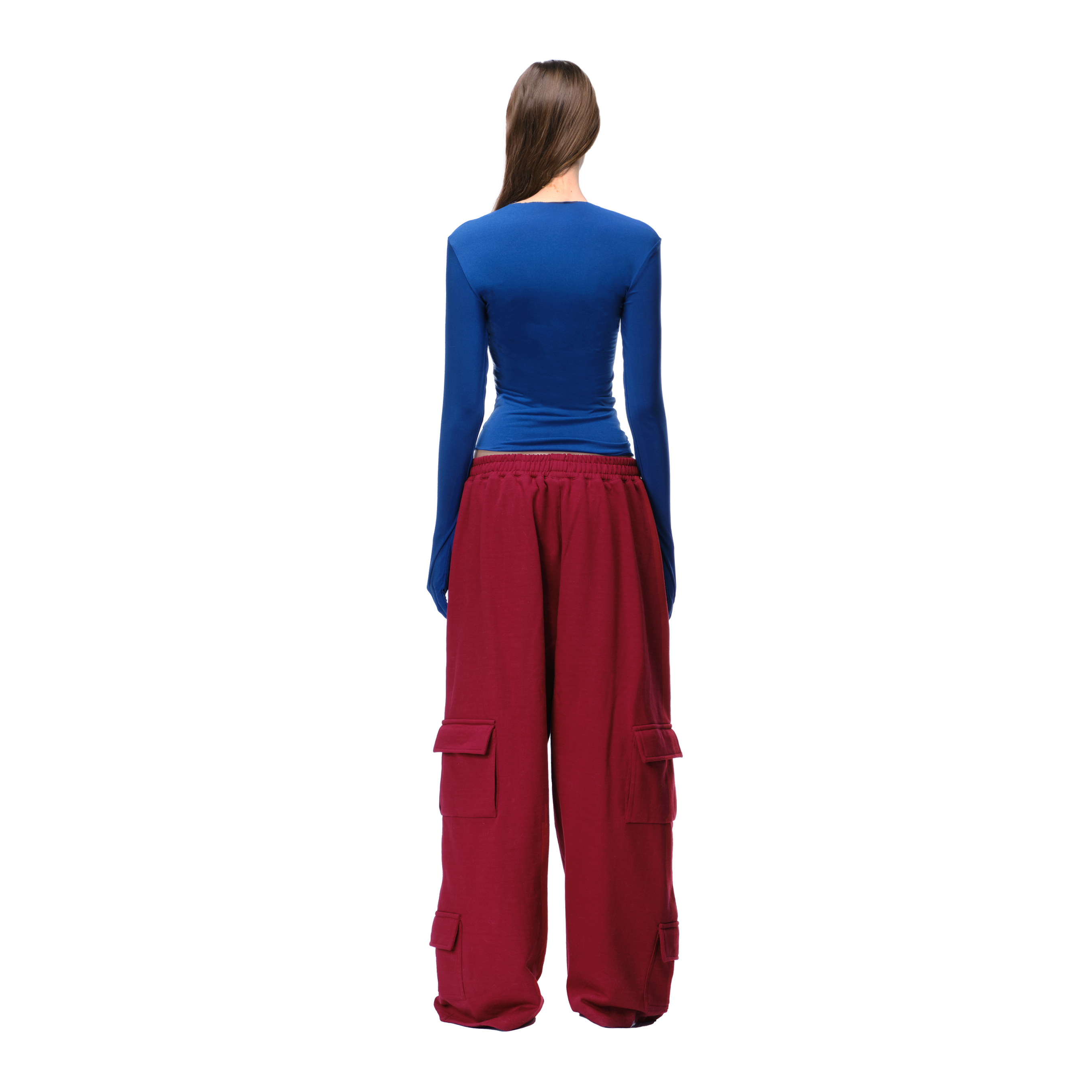 POCKET SWEATS CRIMSON