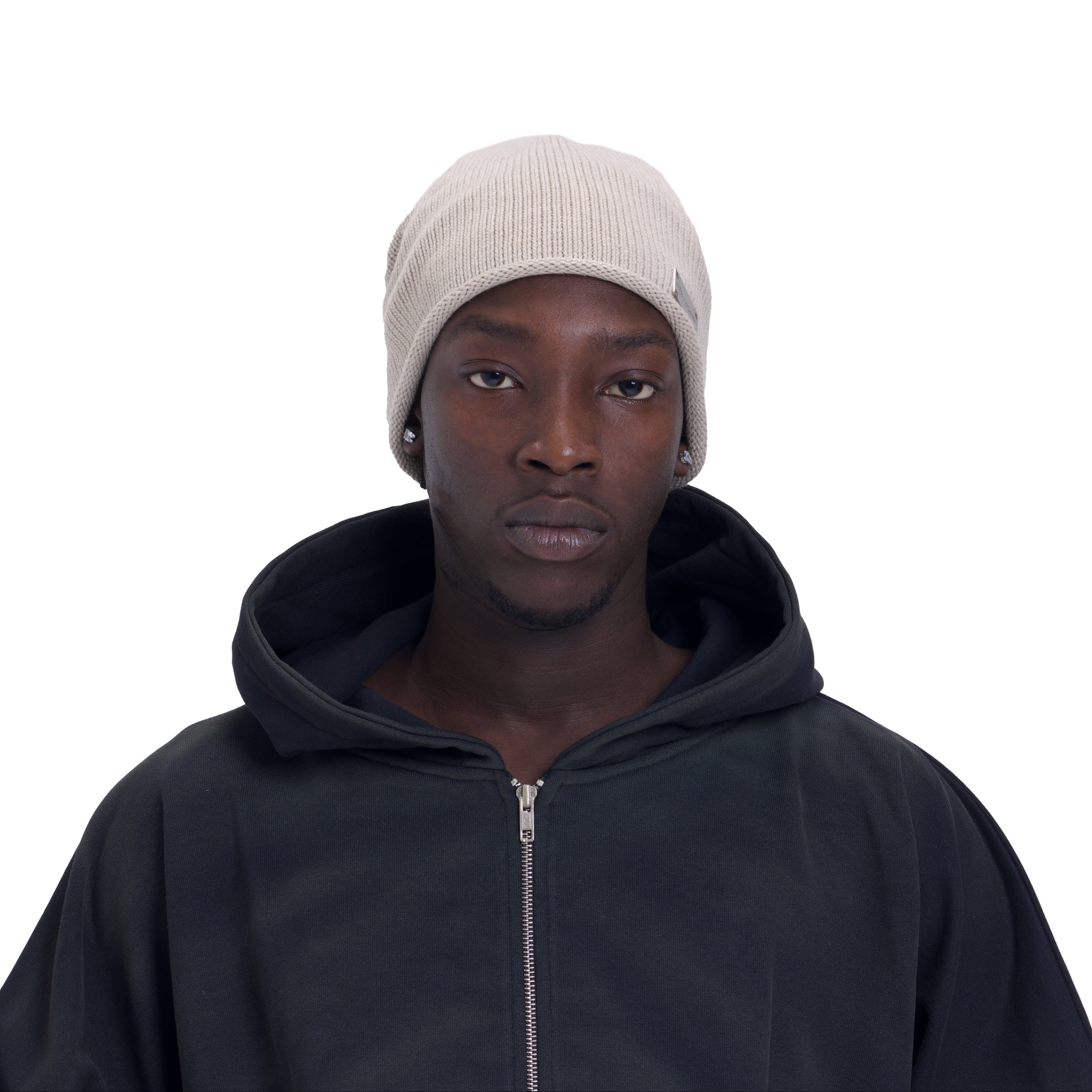 CREAM SIGNATURE BEANIE
