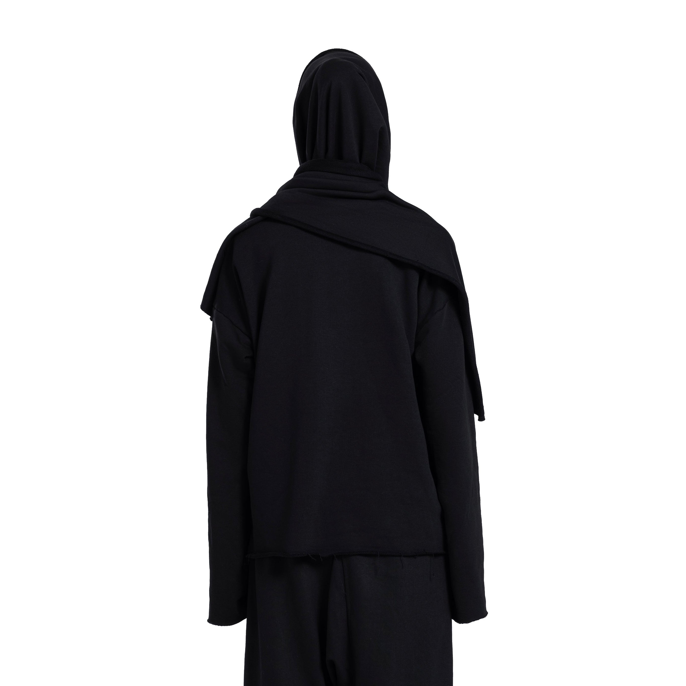 HIJAB HOODIE IN BLACK