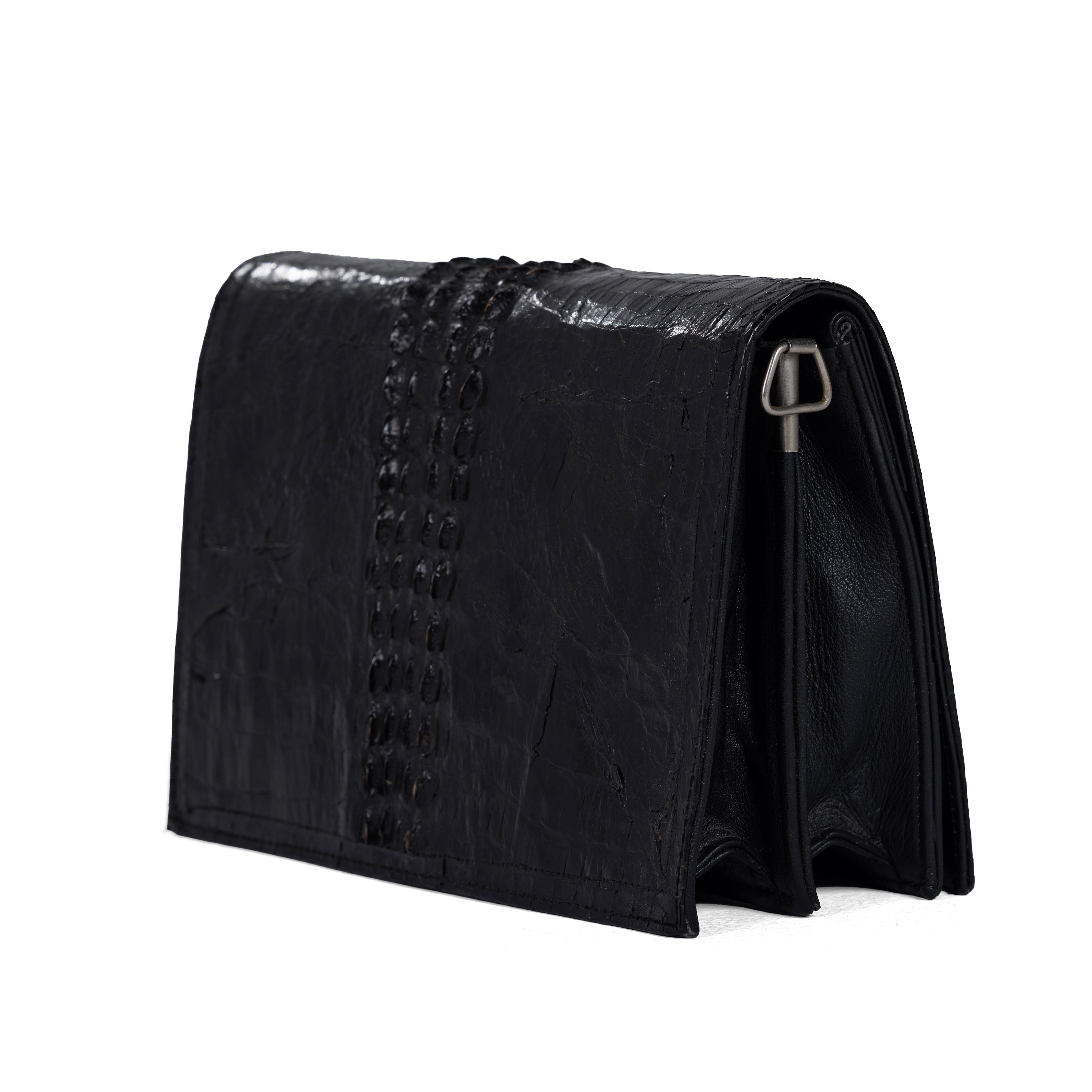 EGYPTIAN CROCODILE CLUTCH