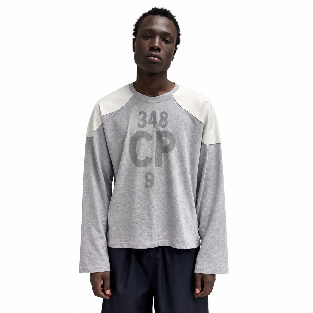 CP VARSITY SHIRT GREY