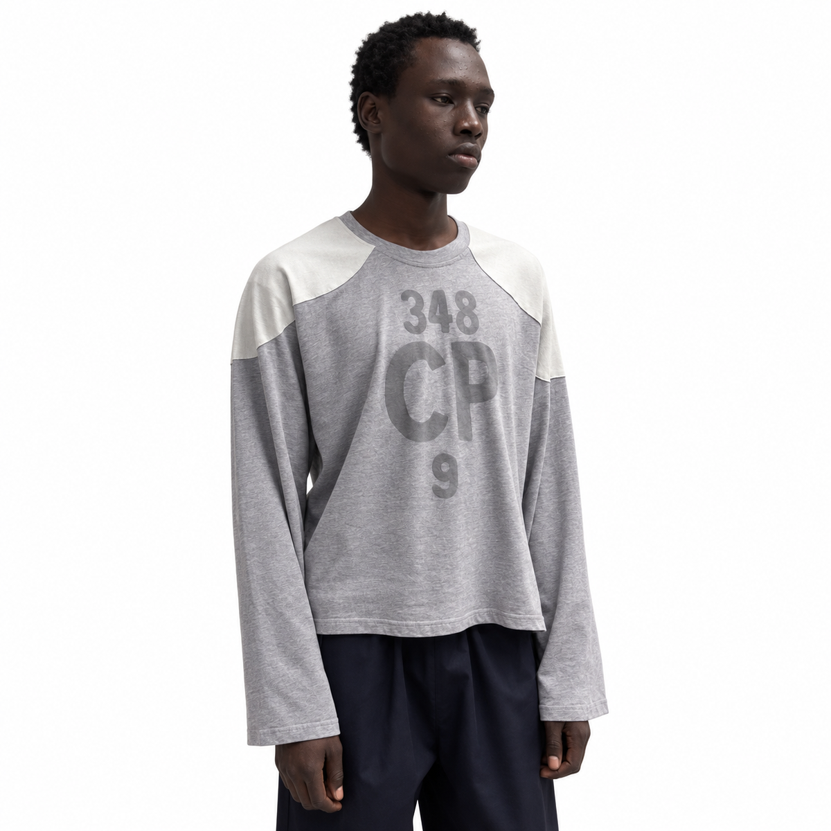 CP VARSITY SHIRT GREY