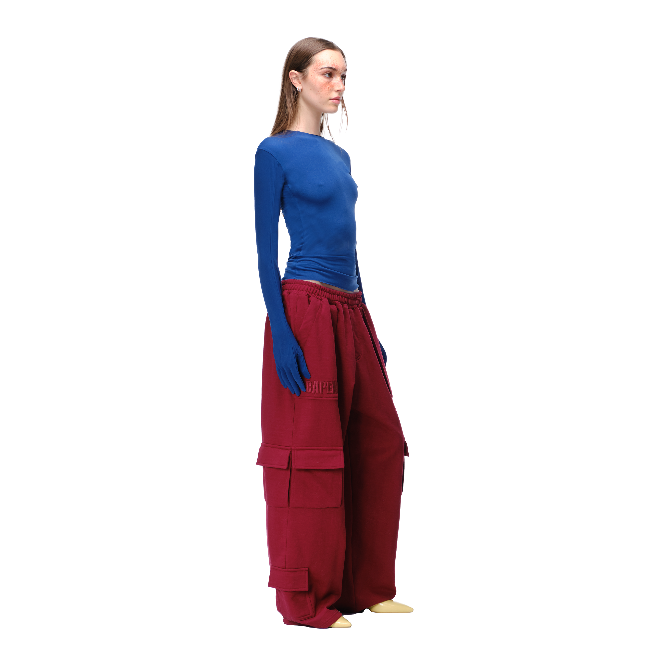POCKET SWEATS CRIMSON