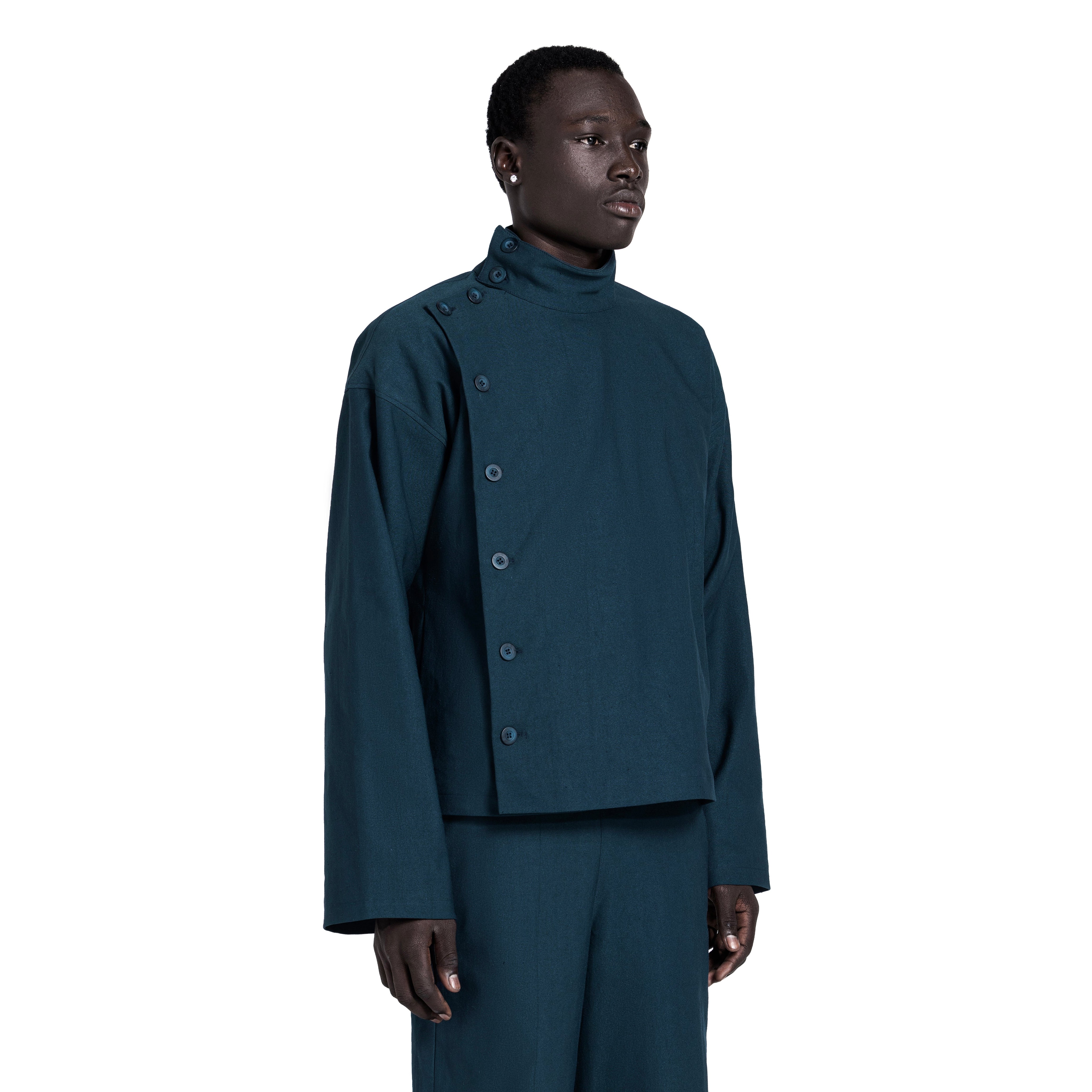 OCEAN NAVY FENCING JACKET