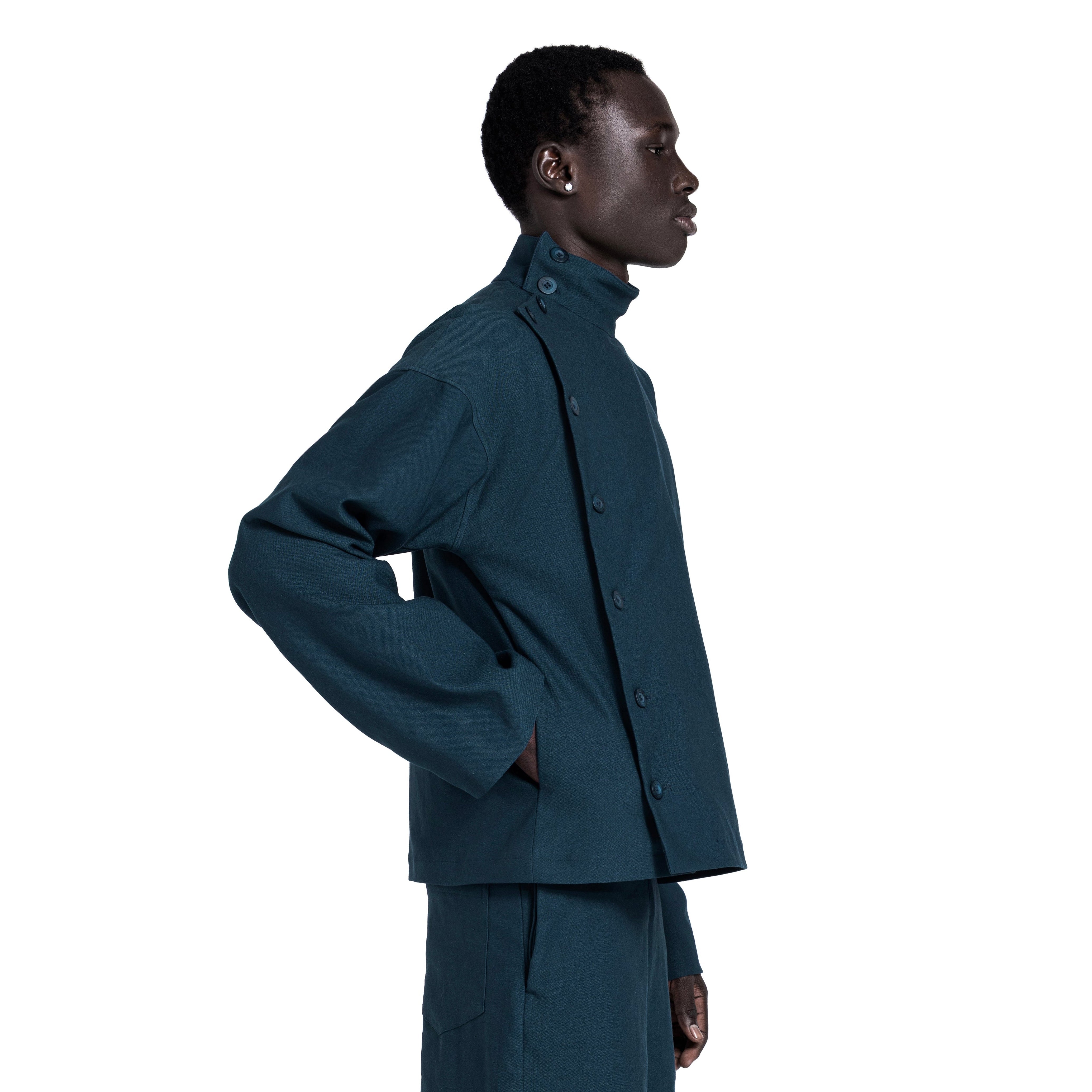 OCEAN NAVY FENCING JACKET