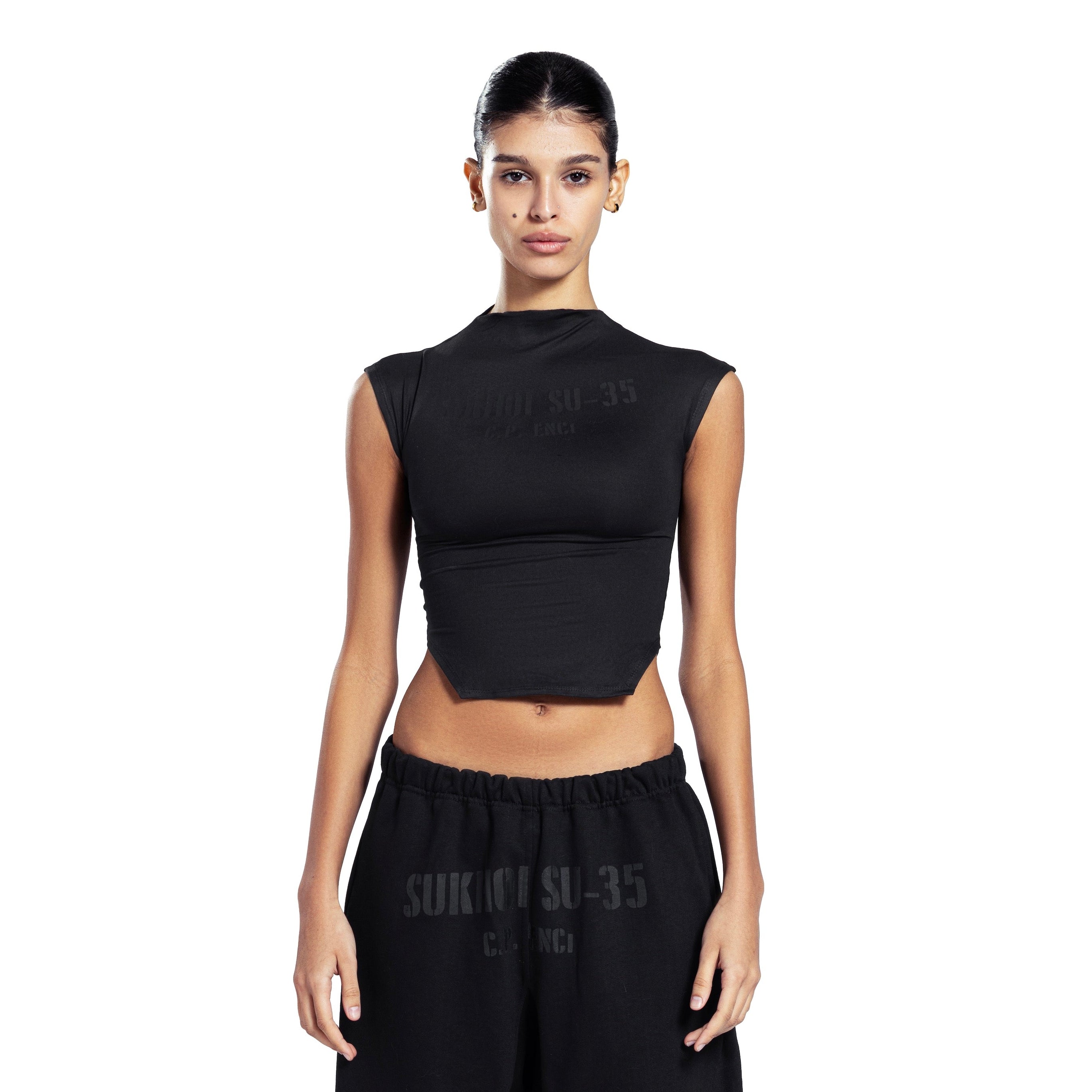 BLACK SUKHOI SU-35 MOCKNECK