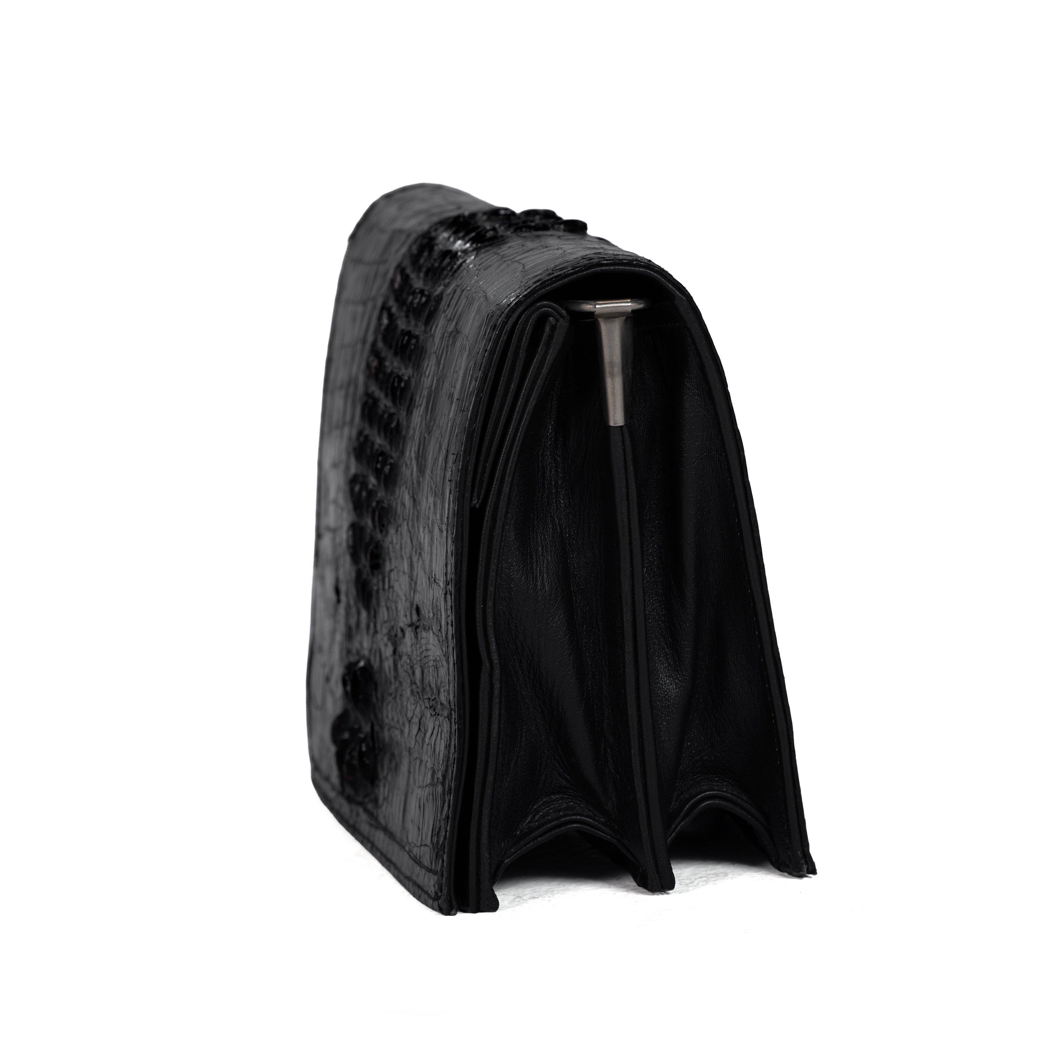 EGYPTIAN CROCODILE CLUTCH