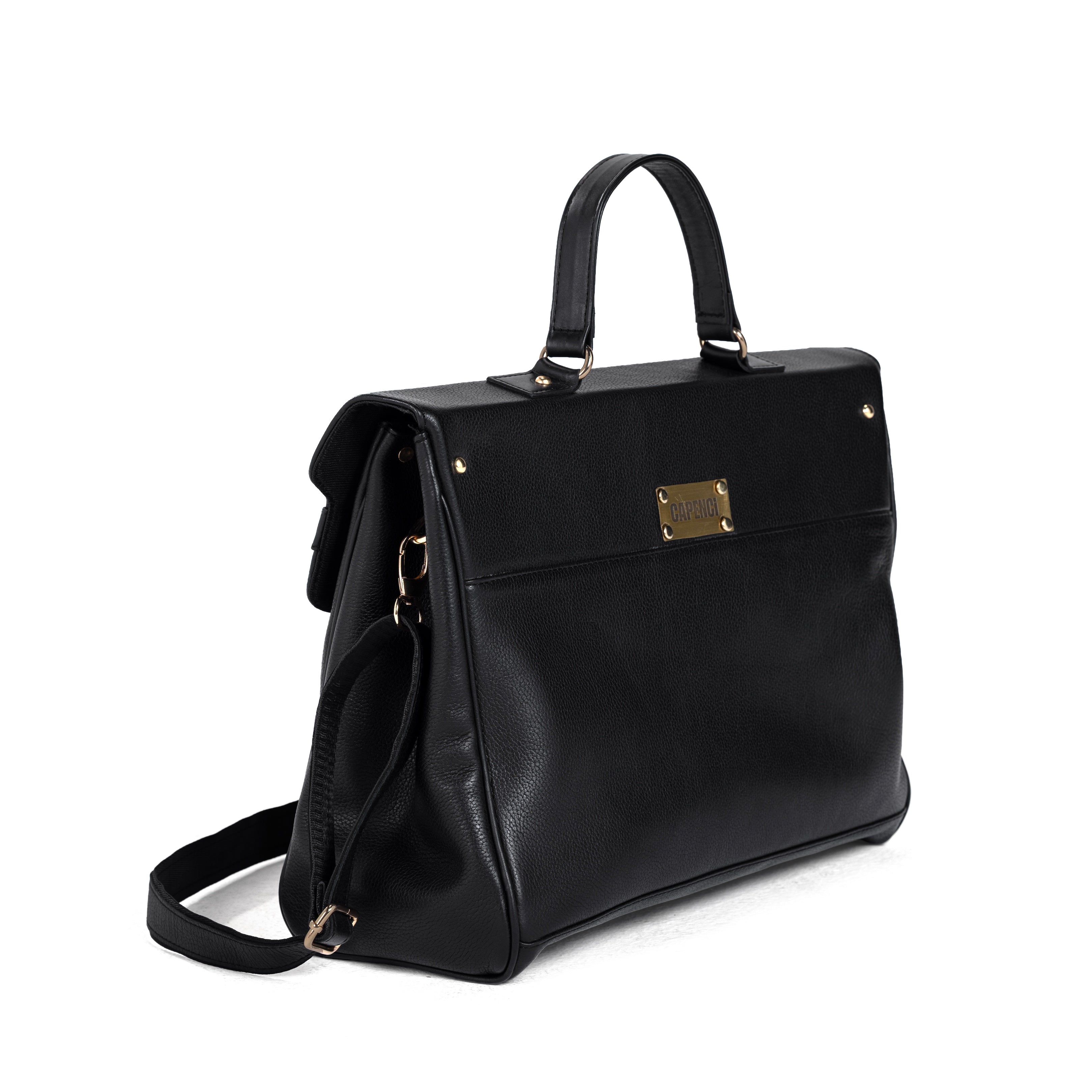 THE LOCK BAG IN FULL GRAIN LEATHER